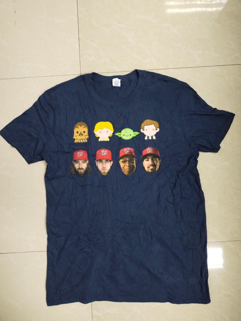 Washington nationals star wars shirt hotsell