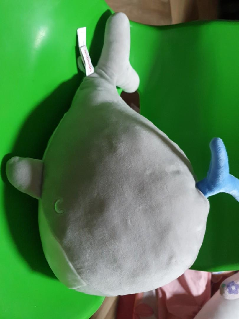 Whale Stuffed Toy (Miniso), Hobbies & Toys, Toys & Games on Carousell