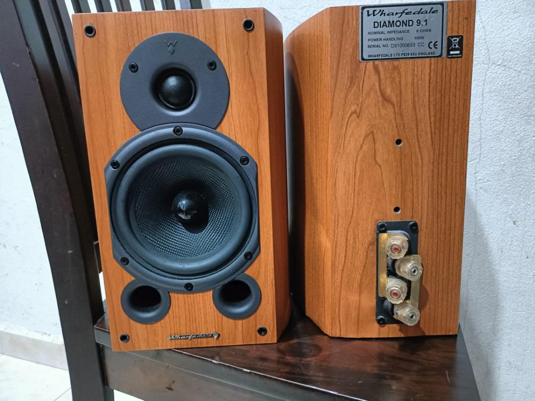 Wharfedale diamond 9.1 discount bookshelf speakers