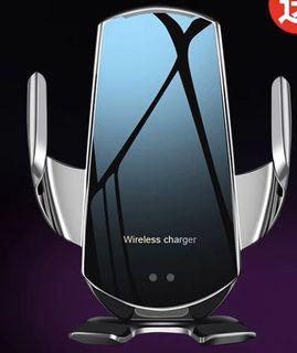 Wireless Charger Car Phone Bracket Infrared Induction Smart Charger