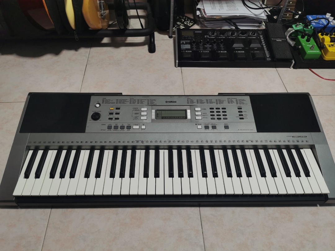 yamaha psr e353 pedal