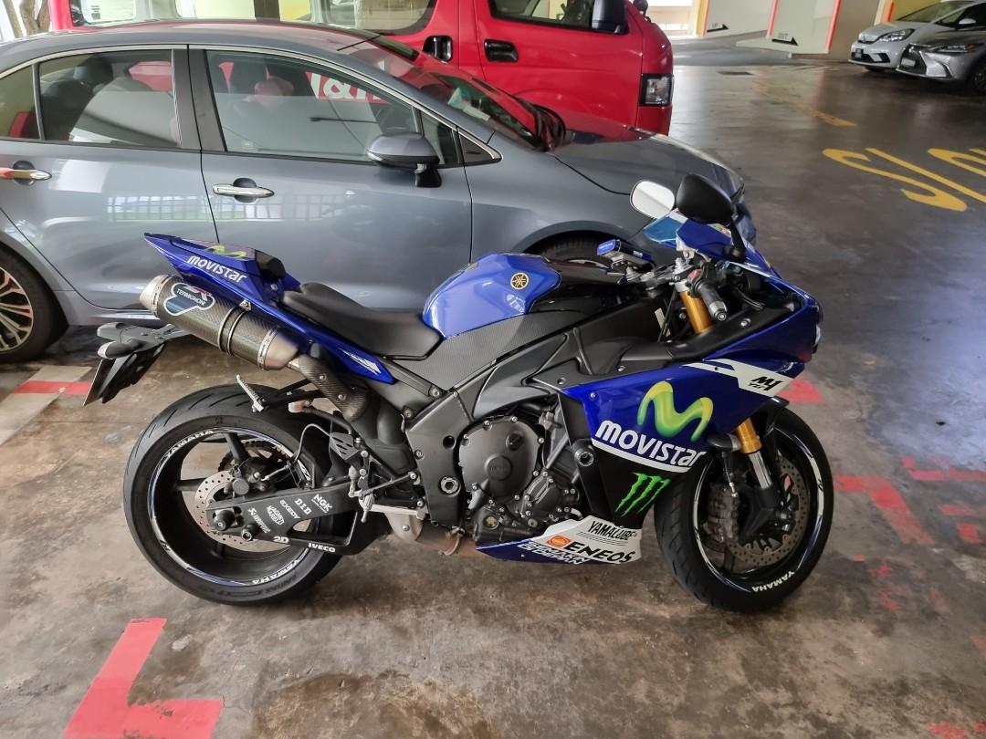 Yamaha YZF R1 Crossplane 2012 10 years COE till 2032
