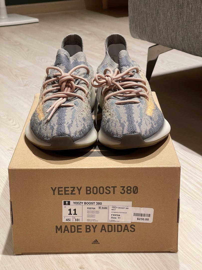 Yeezy 380 size 11 clearance