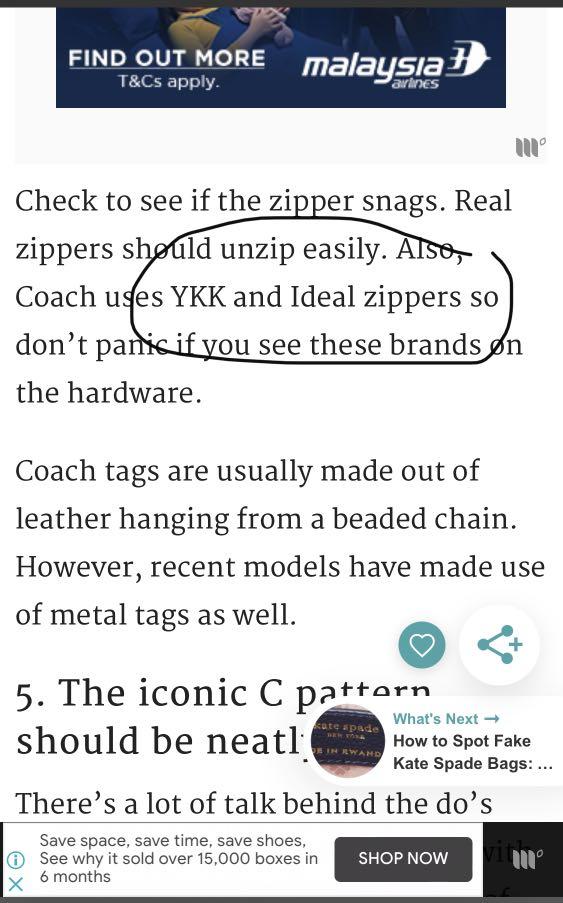 Do real Louis Vuitton zippers ever have a YKK on them? - Quora