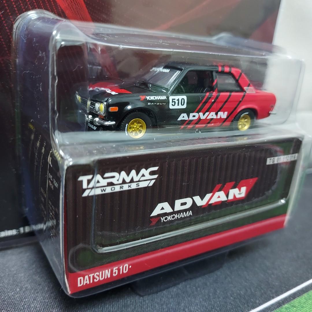 1/64 Datsun 510 Advan racing livery, Hobbies & Toys, Toys & Games on ...