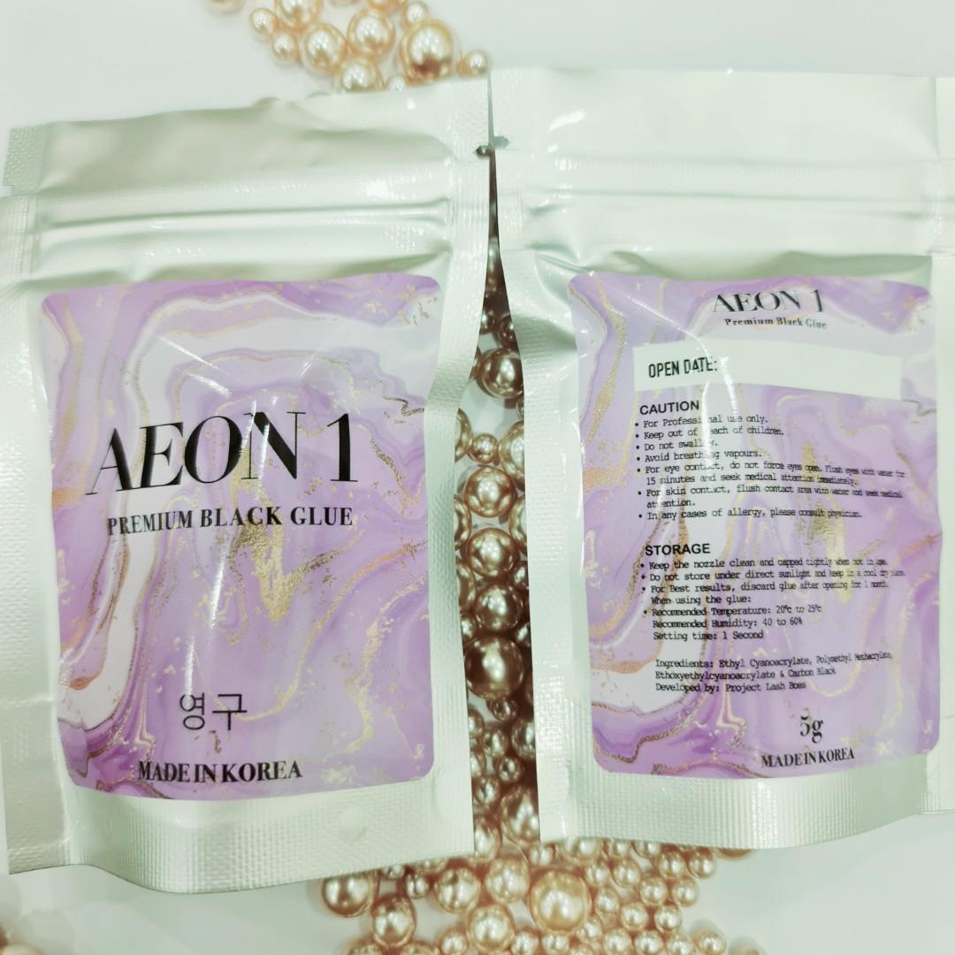 4Jan2022 Shipment Aeon Lash Extension Glue 5g Korea, Beauty & Personal