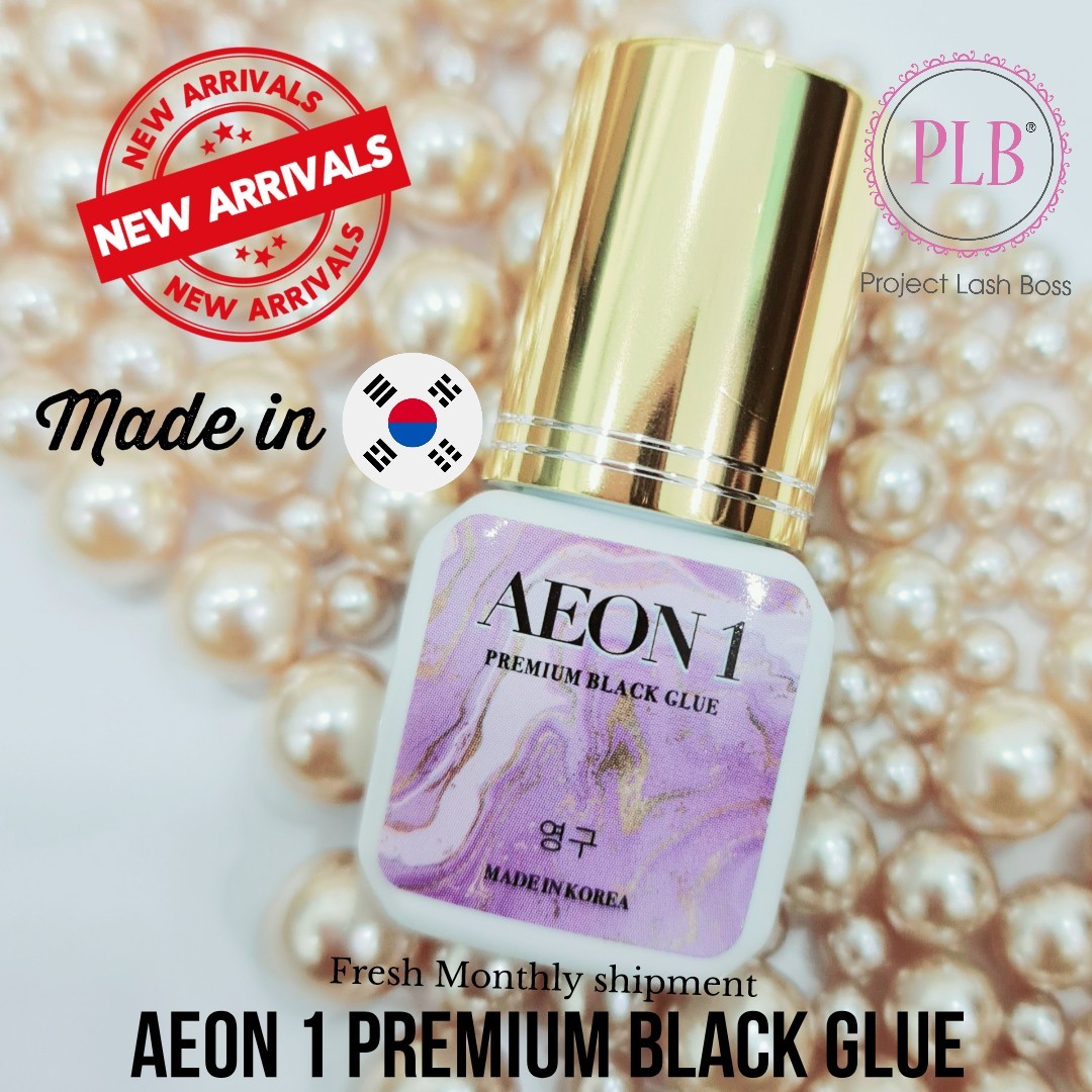 4Jan2022 Shipment Aeon Lash Extension Glue 5g Korea, Beauty & Personal