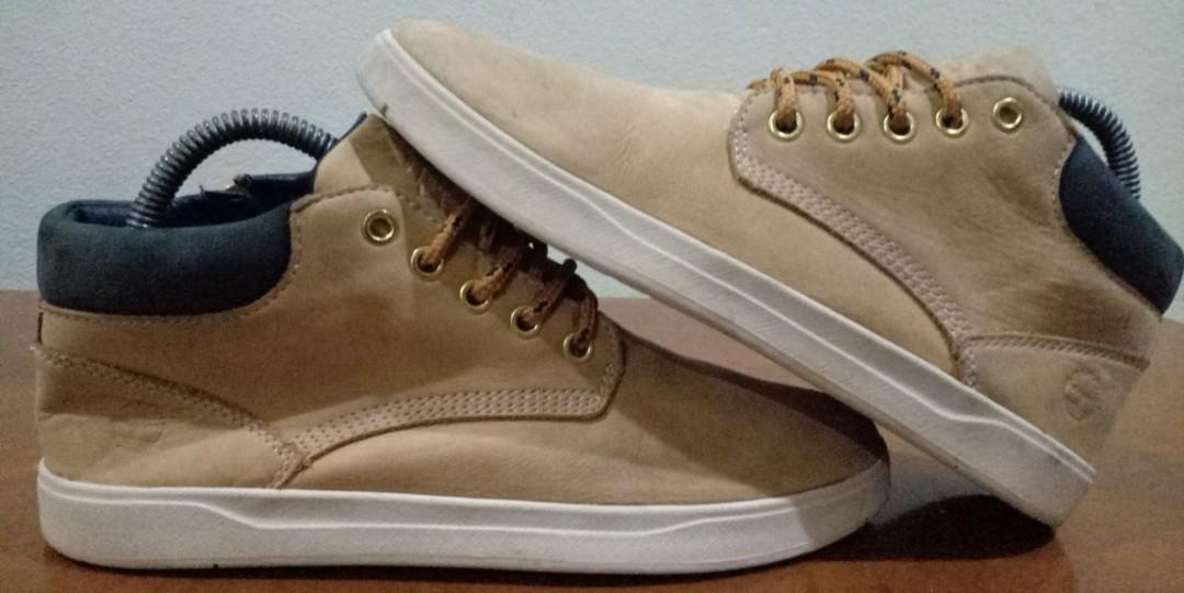 5.5uk Rm98 TimberLand Davis Square Mid Zip Strap Leather 45th