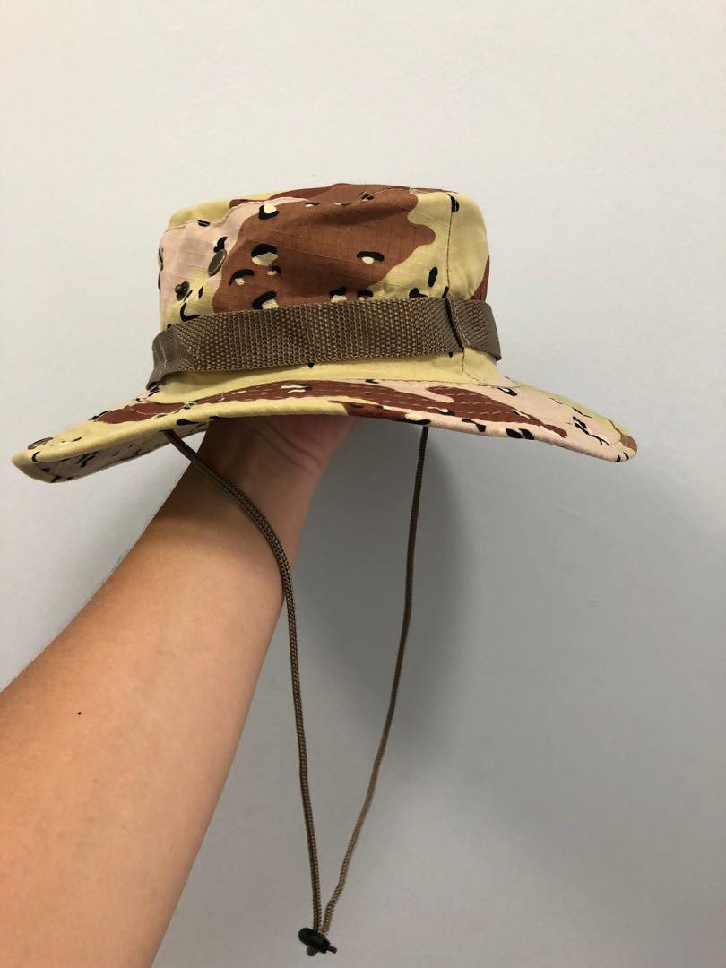 6C Chocolate chips camo boonie hat Repro item Men s Fashion