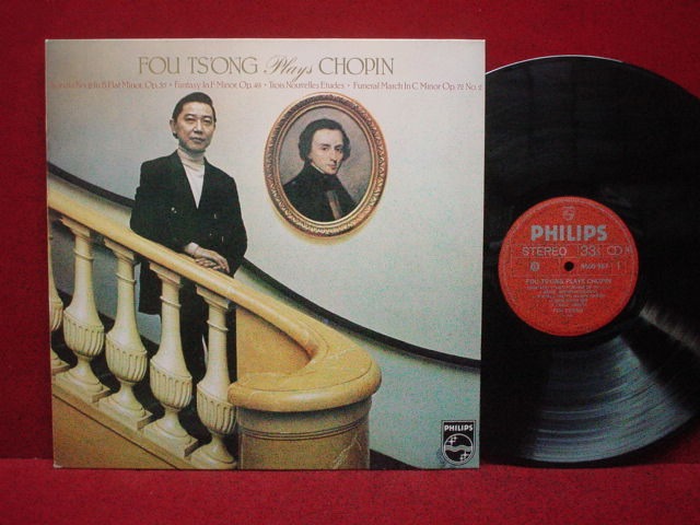 傅聰FOU TS'ONG PLAYS CHOPIN - 1980 頭版黑膠唱片PHILIPS LP, 興趣及