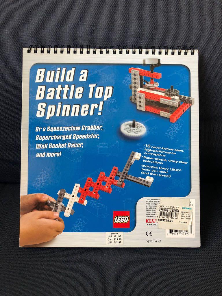 Klutz Lego Lego Technic Contraptions Lego Technic Klutz Lego Crazy
