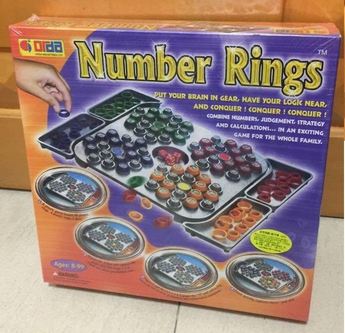 全新 Number Rings, 興趣及遊戲, 玩具 & 遊戲類 Carousell