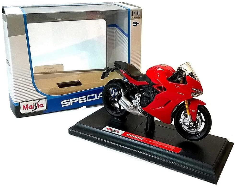 Maisto 1:18 Ducati Supersport S Motorcycle Bike Model New Red 