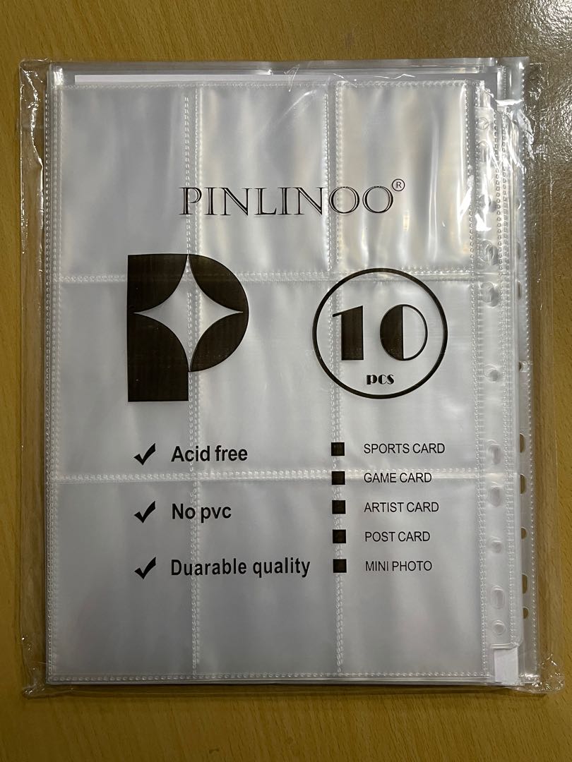 A4 Binder Sleeves, Hobbies & Toys, Stationary & Craft, Stationery