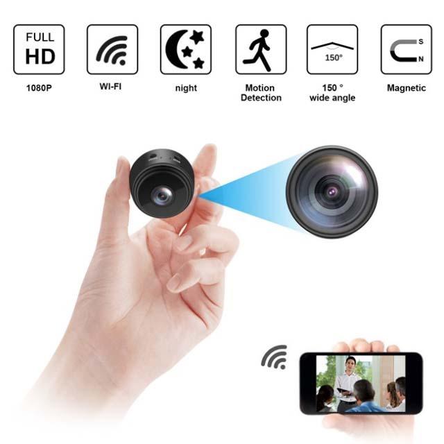 A9 mini camera spay with sim card 4k 4g hidden spy camera wifi, 其他, 其他 ...