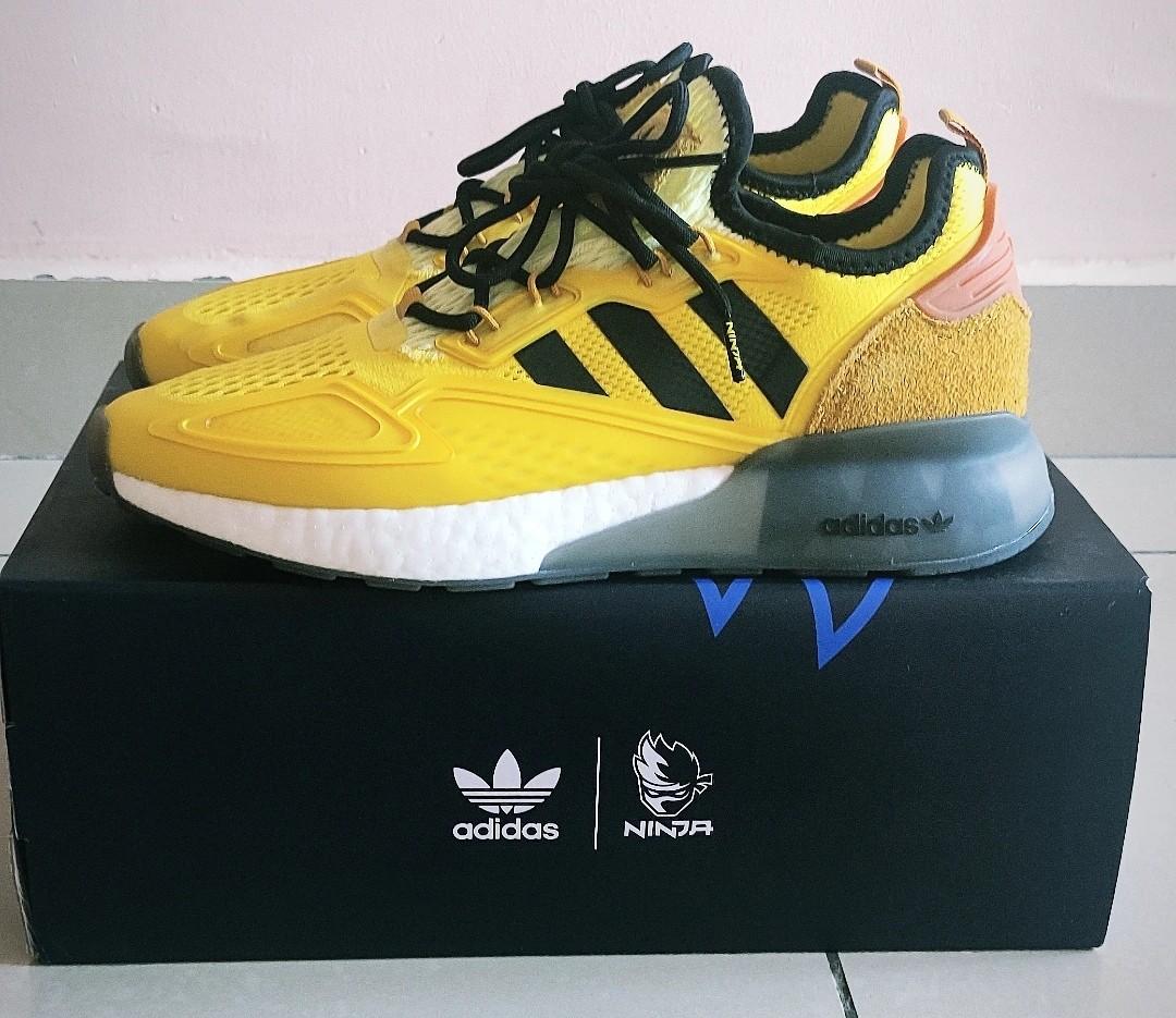 Adidas zx2k boost ninja, Men's Fashion, Footwear, Sneakers on Carousell