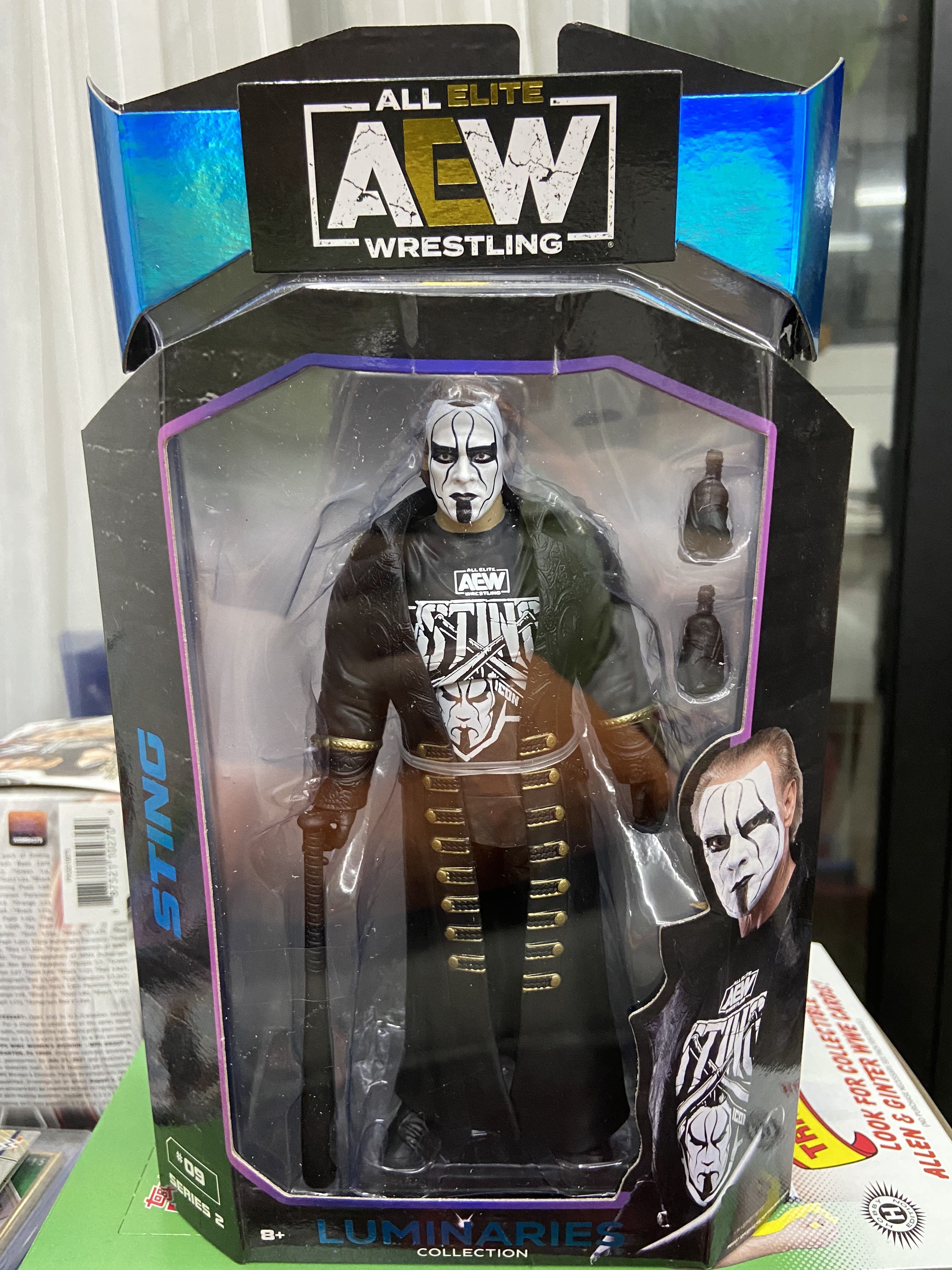 AEW Unmatched Collection Sting WWE Legends Elite WCW