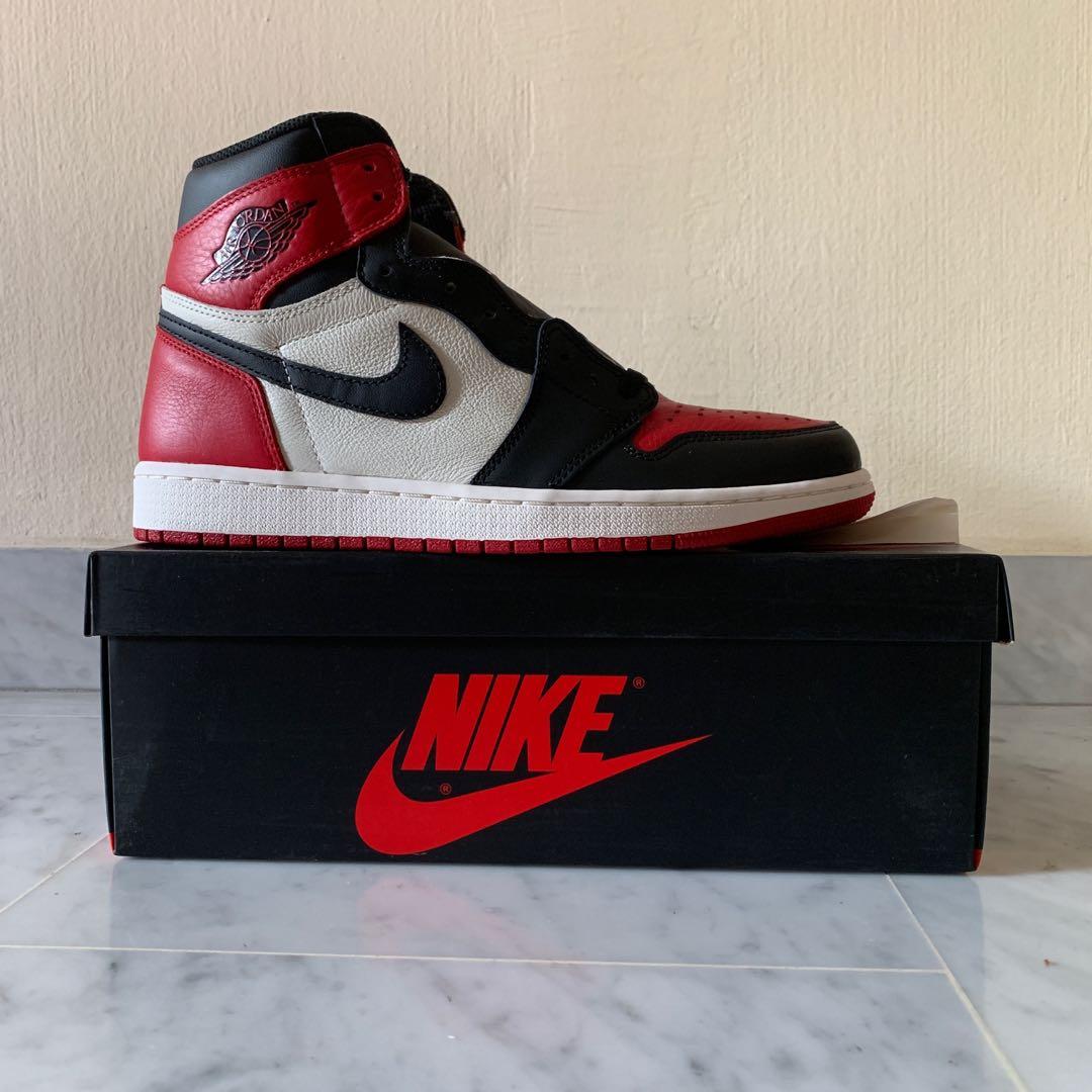 bred toes size 5