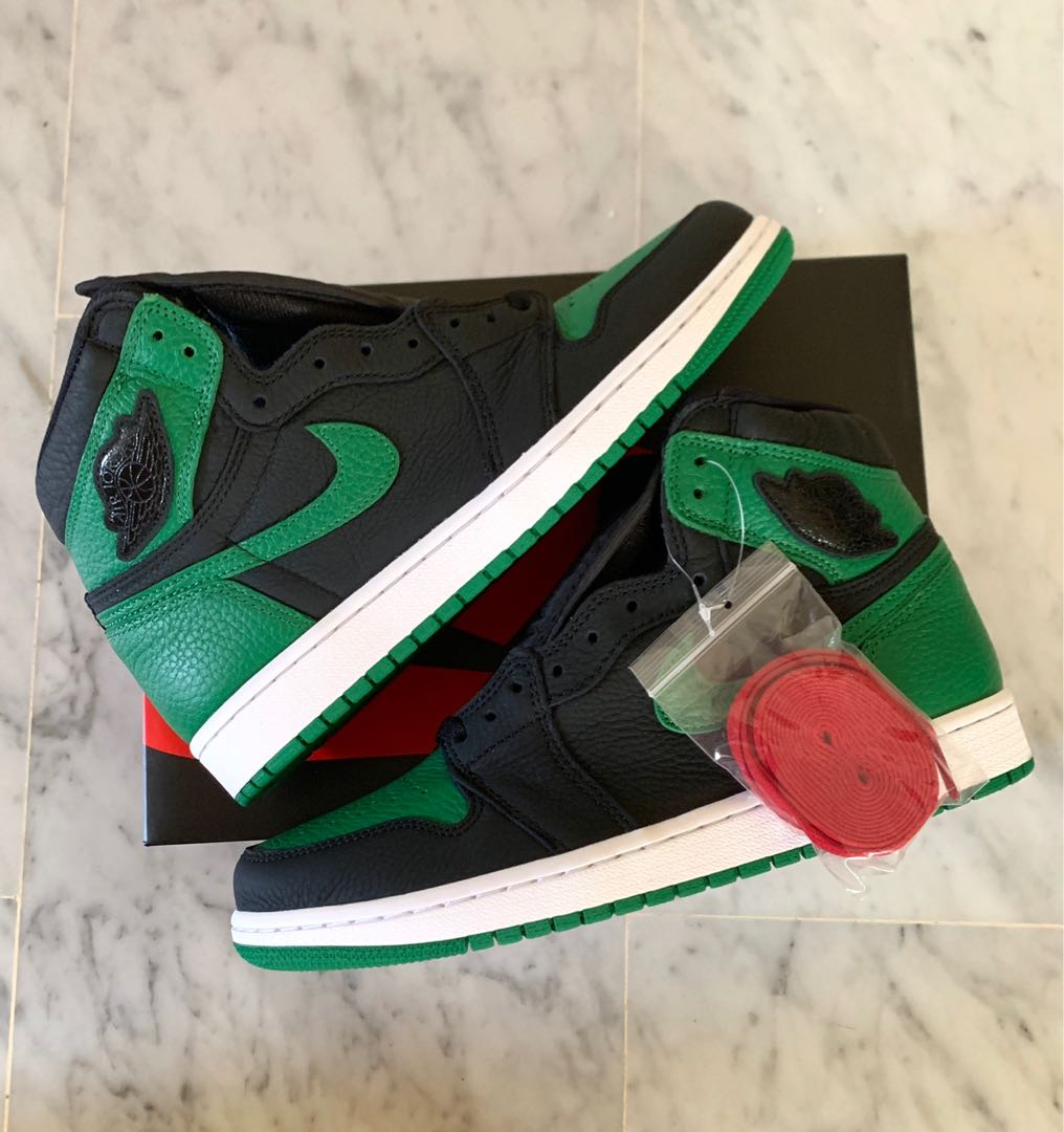 pine green jordan high