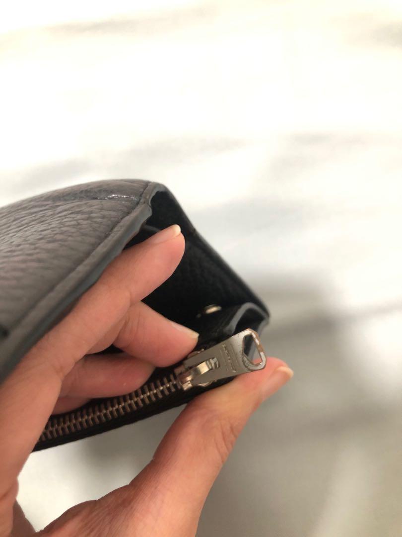 Allsaints ray leather wallet top