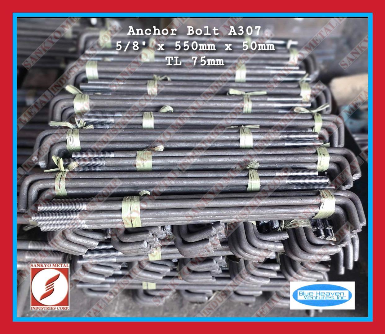 Anchor Bolt A307 ordinary 5/8, Commercial & Industrial, Construction