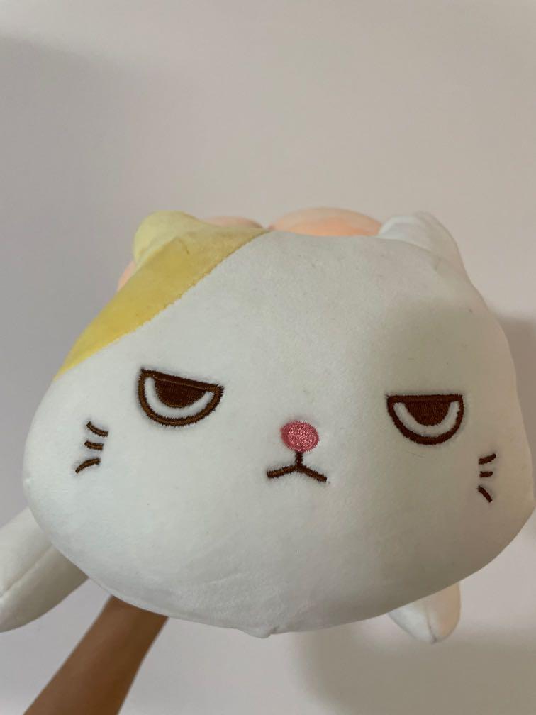 Angry cat plushie