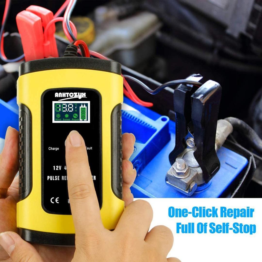 Anhtczyx zyxj10 Battery Charger & Maintainer 6A 12V Fully Automatic