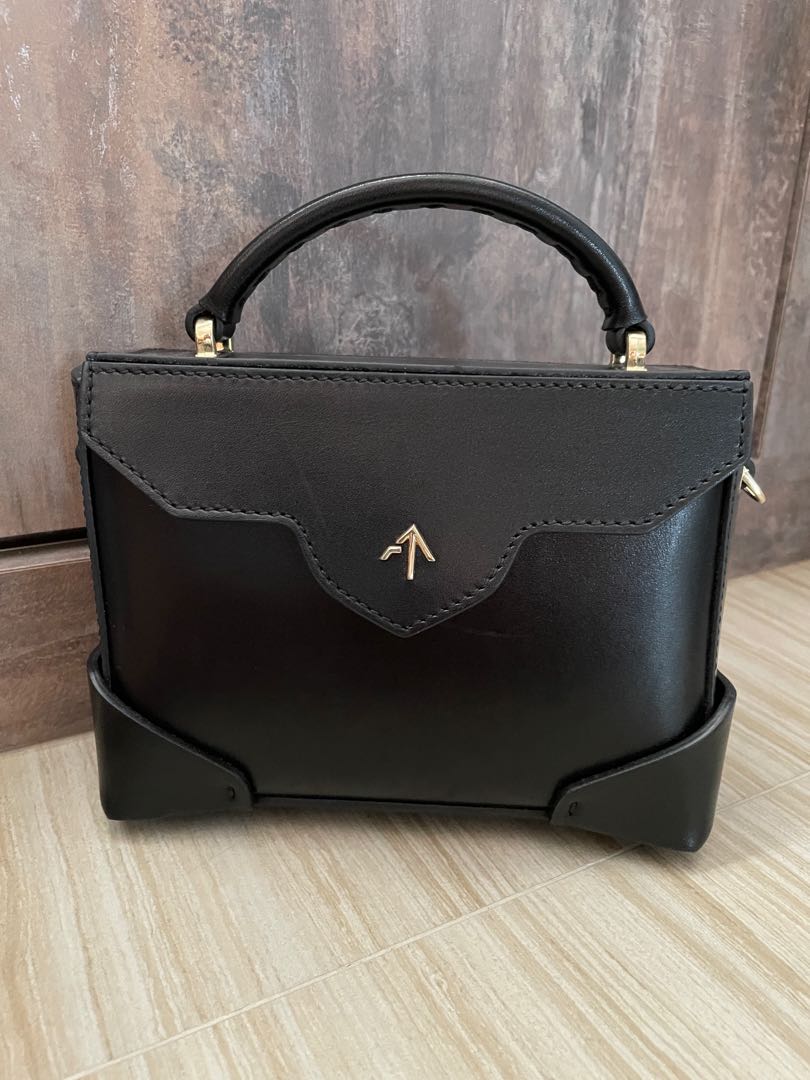 Sac à Bandoulière Micro Cuir Manu Atelier - Authentique, Neuf Avec étiquettes