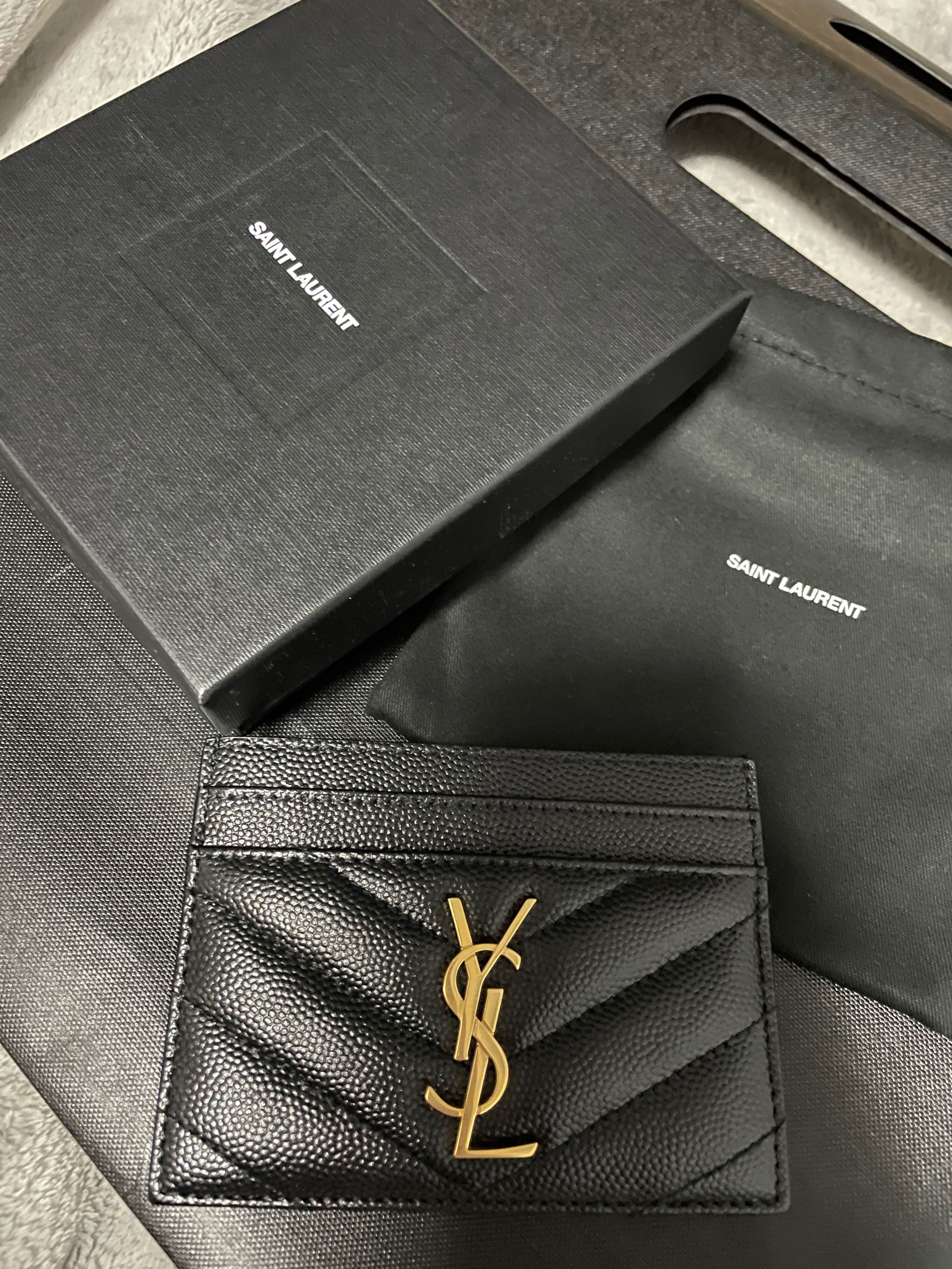ysl card holder sale