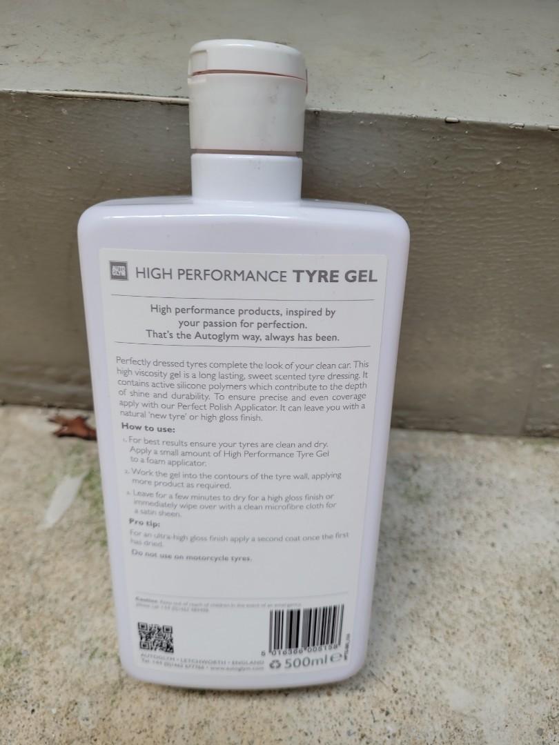 Autoglym High Performance Tyre Gel, Car Accessories, Accessories on Carousell