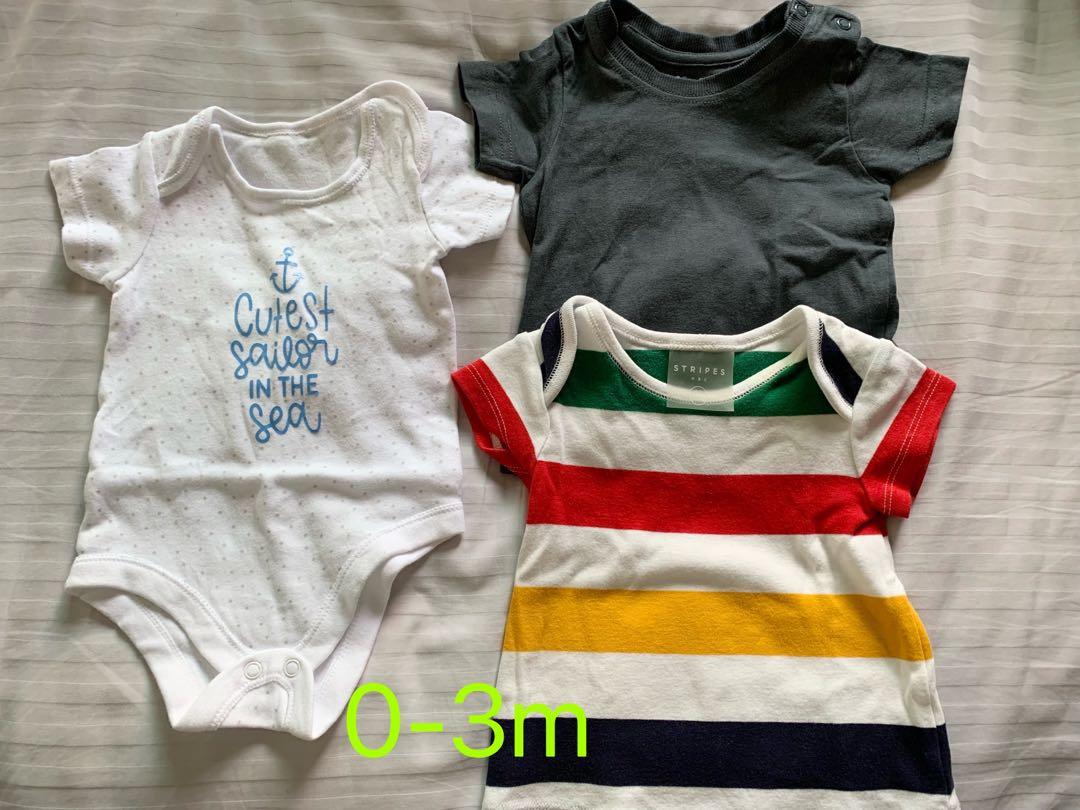 Mothercare Mini Club M&S New Born Baby Bodysuit Bundle Age 0-3 months Used 