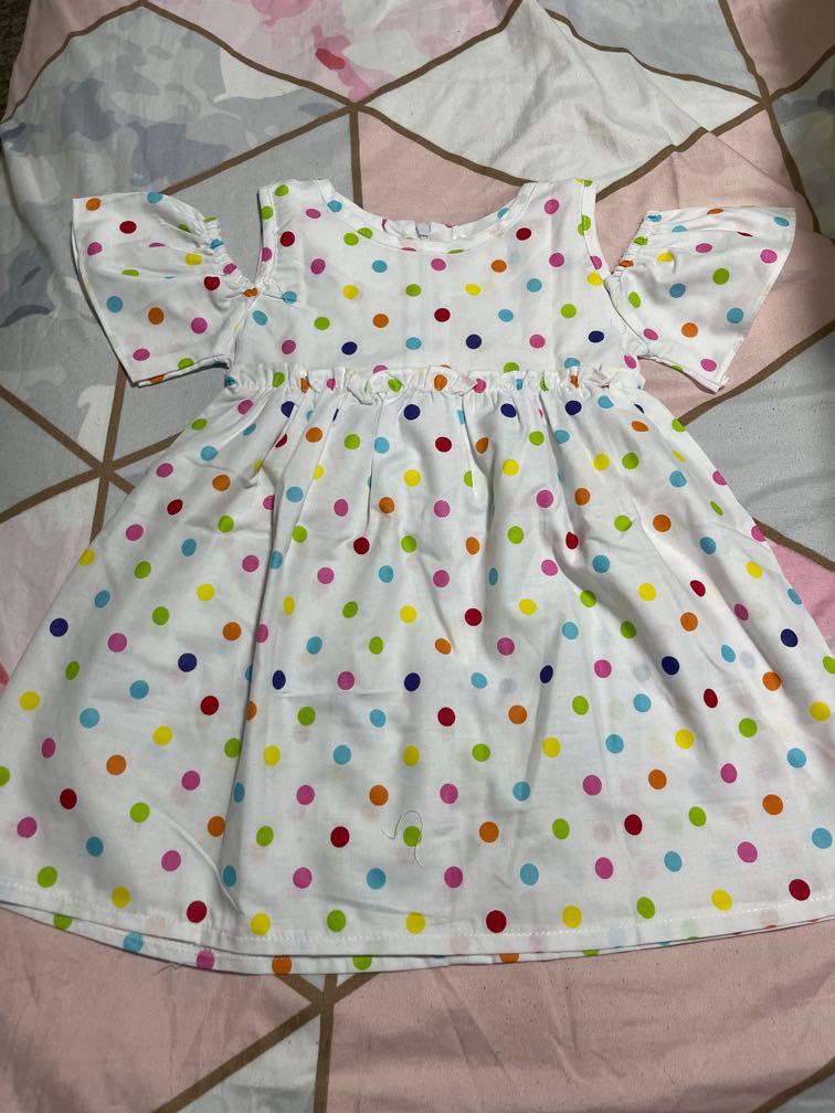 Cold shoulder dress clearance for baby girl