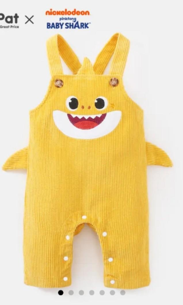Baby shark romper hotsell