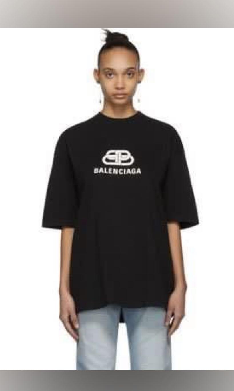 Balenciaga on sale shirt zwart