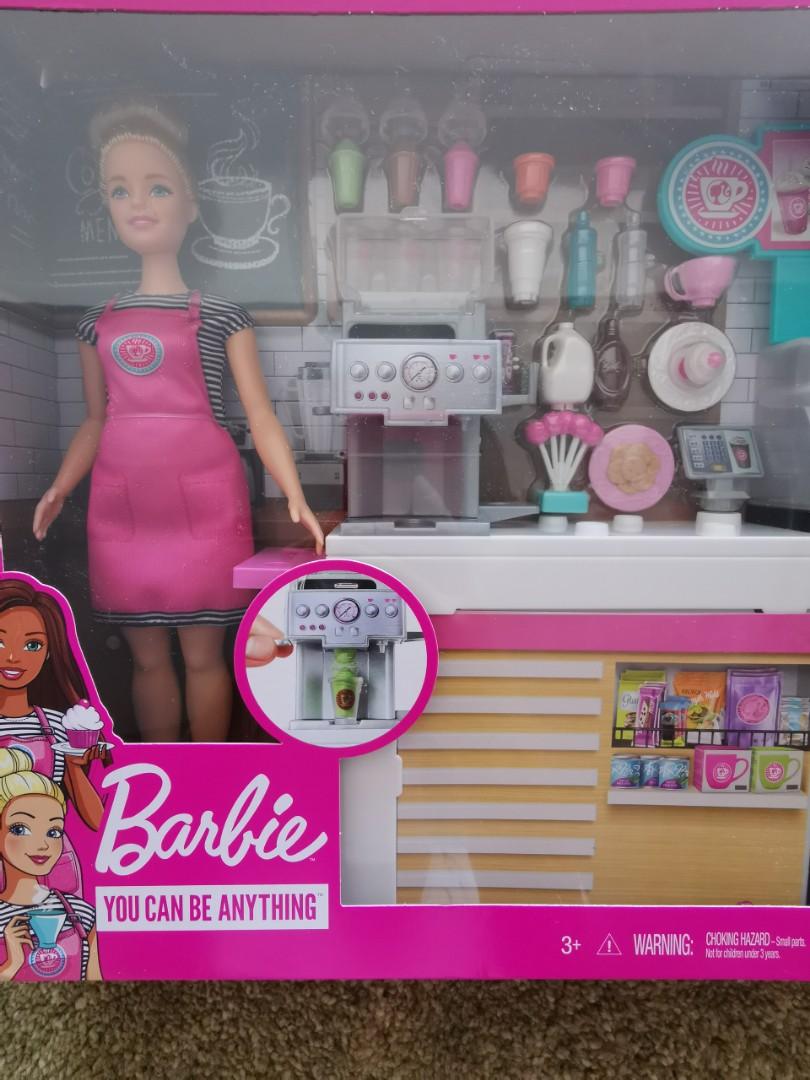 Barbie Coffee Shop Playset, Hobbies & Toys, Toys & Games on Carousell