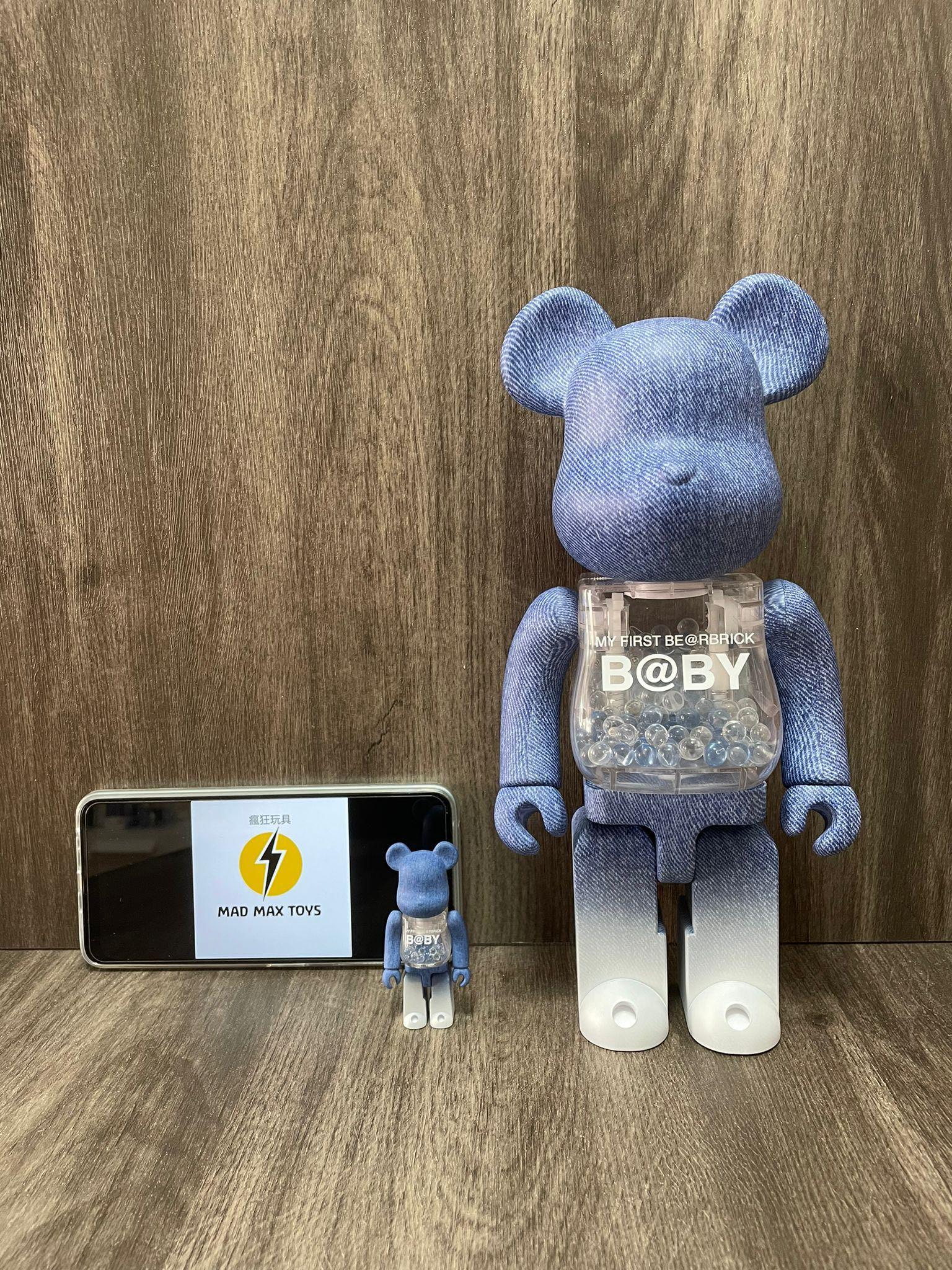 可即日發貨(Per-order)Bearbrick 上海展會限定牛仔baby Innersect Ver 
