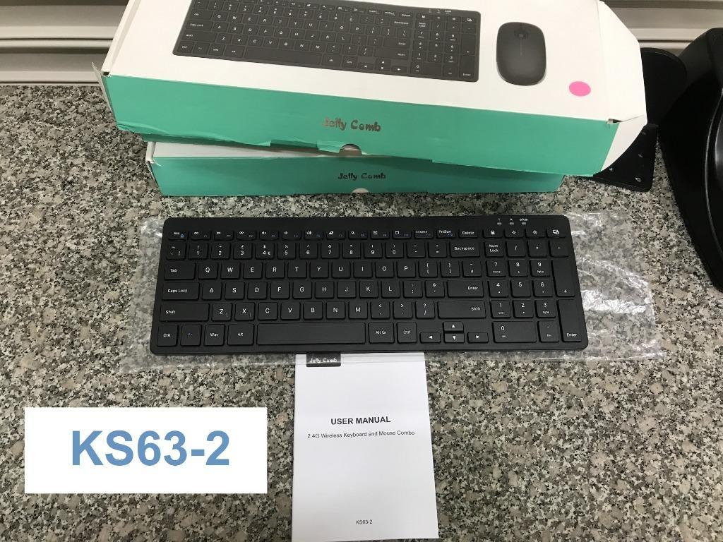 Bluetooth 2.4G Keyboard Mouse Combo (KUS015 / IWGWJK67FGT / KUT019