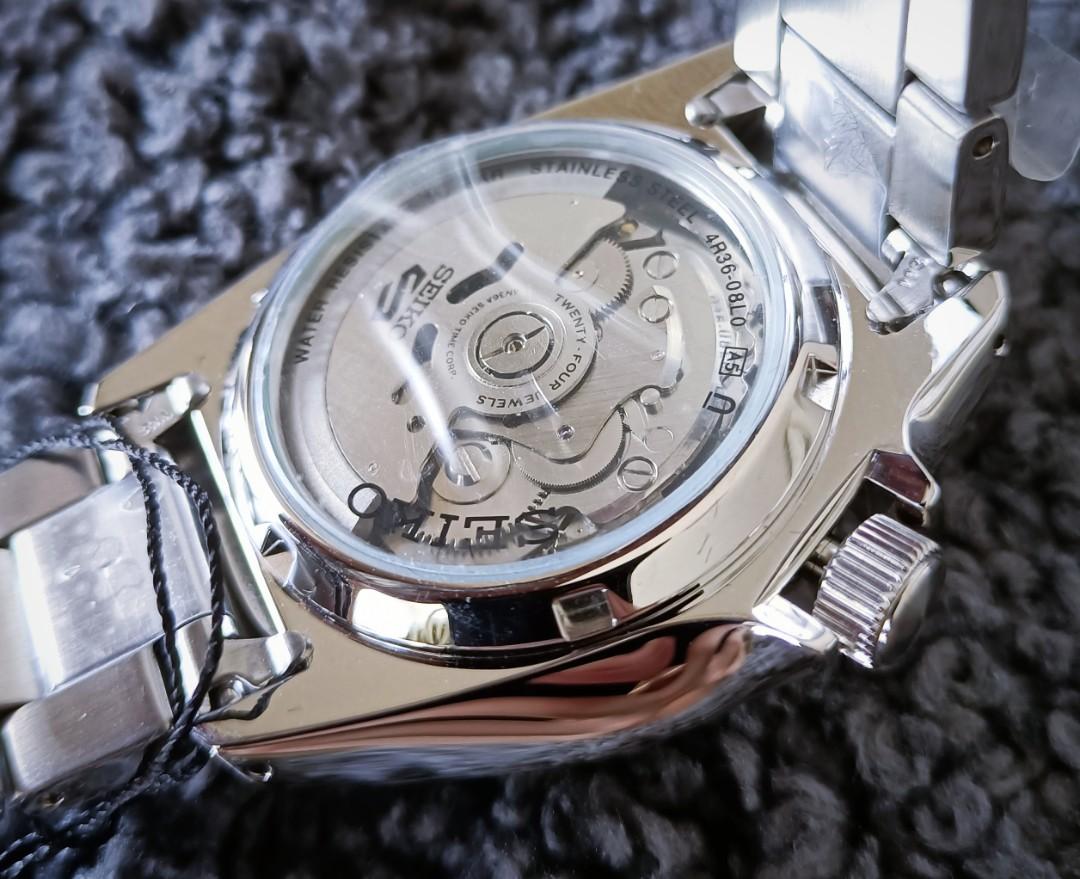 BNIB] Seiko 5 Gold Black 5KX Automatic Dress Watch SRPE57K1 SRPE57, Men's  Fashion, Watches & Accessories, Watches on Carousell