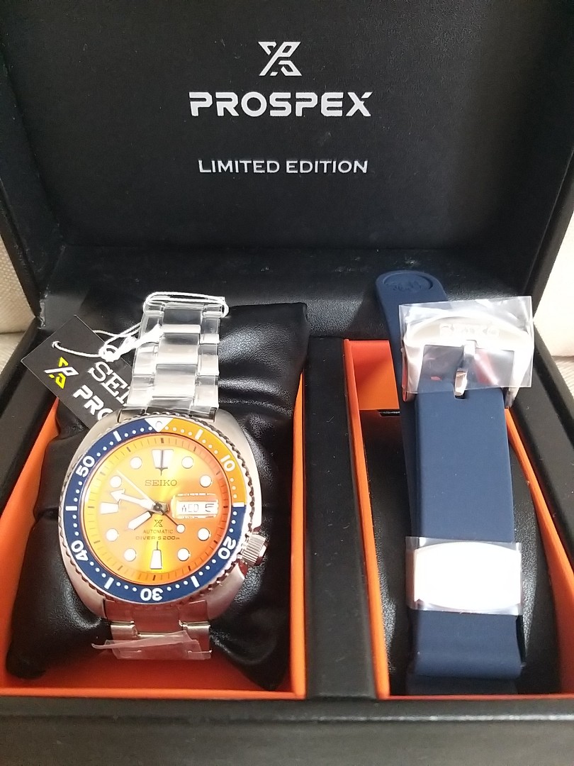 Seiko orange turtle store srpc95 limited edition