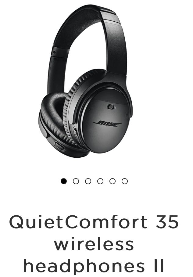 BOSE QC 35ii, Audio, Headphones 