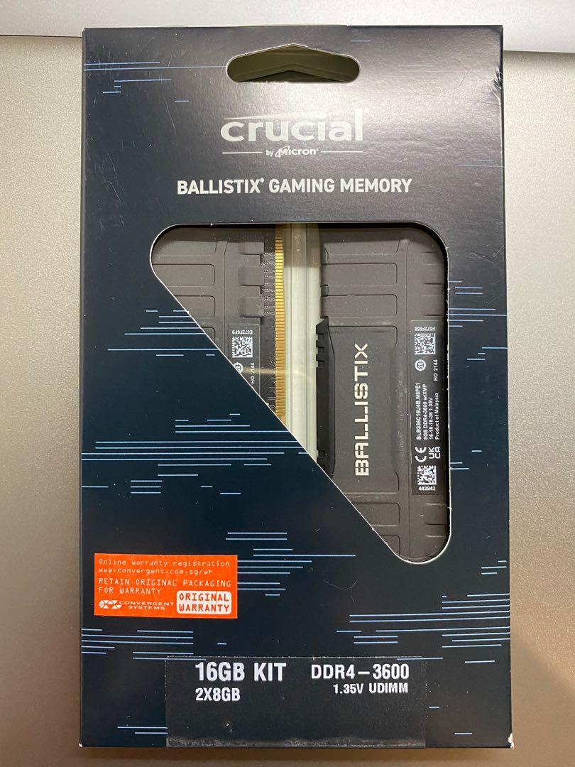 Rgb 16gb Ddr4 Ballistix 3600 Cl16 Rgb Ddr5 Crucial Ballistix 3600