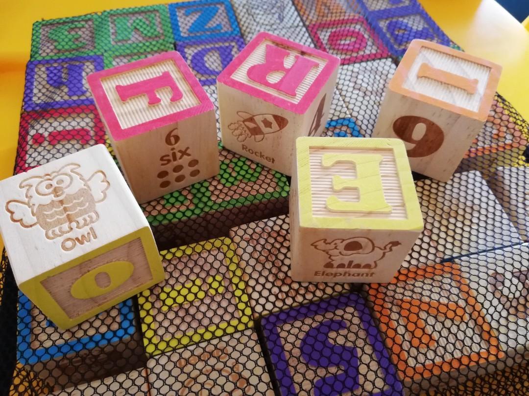 Imaginarium Discovery Jumbo Alphabet & Number Blocks, Babies & Kids