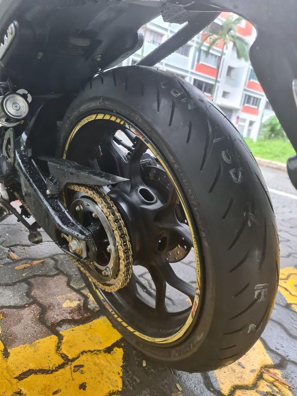 Bridgestone S22 Tyres Yamaha XSR155 / R15V3 / MT15 / CB150R Exmotion