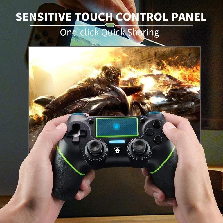 PS4 Wireless Controller Bluetooth Wireless Controller Gamepad Joystick For  PS4 Fat PS4 Slim PS4 PRO Playstation 4 console with Six-axis Sensor Dual