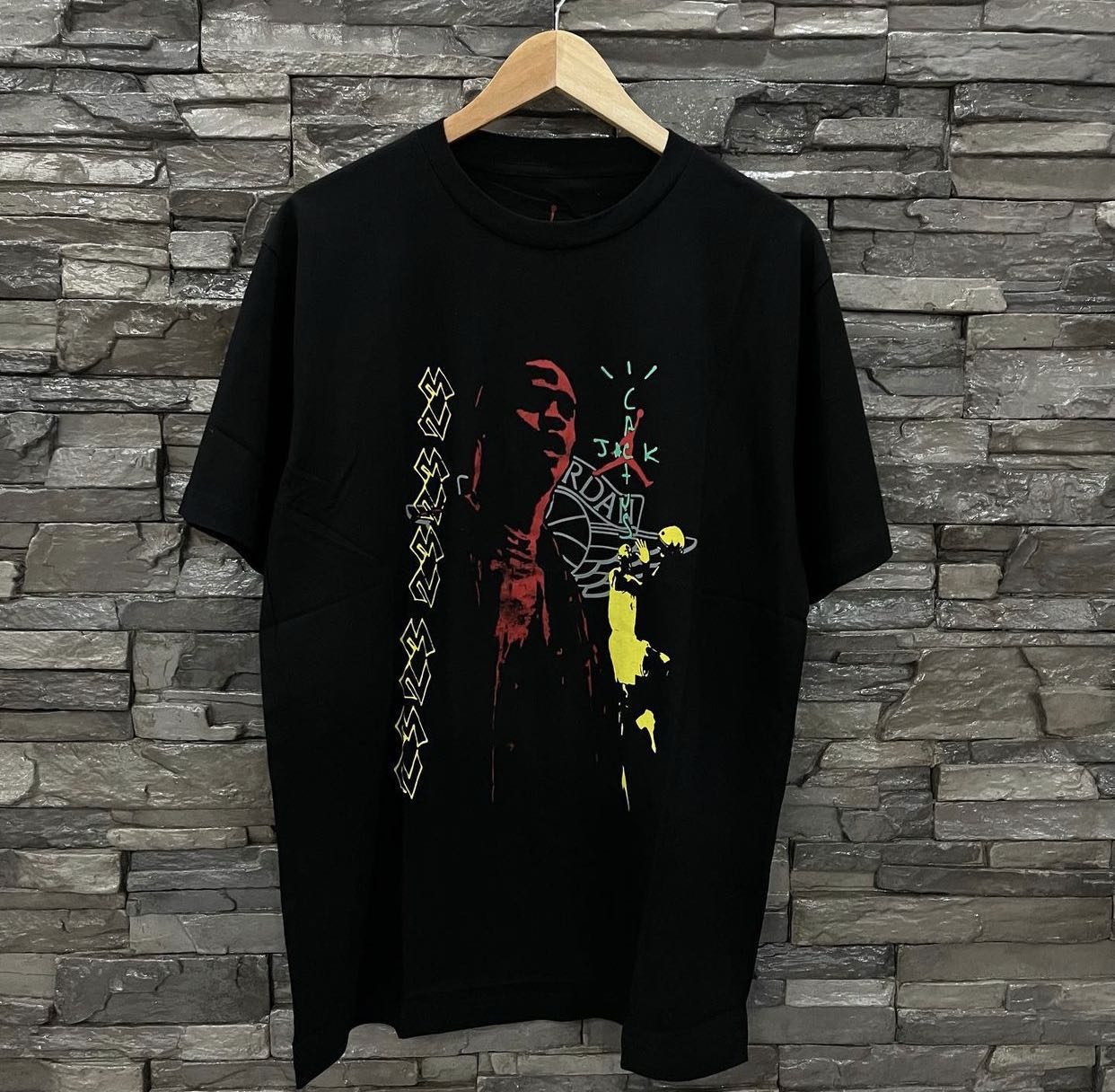 Cactus jack x jordan shirt sales