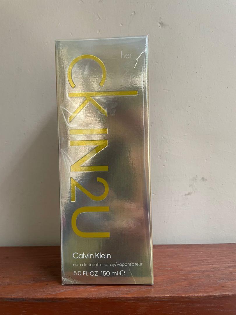Calvin Klein Ck IN2U woman 150ml Edt, Beauty & Personal Care, Fragrance &  Deodorants on Carousell