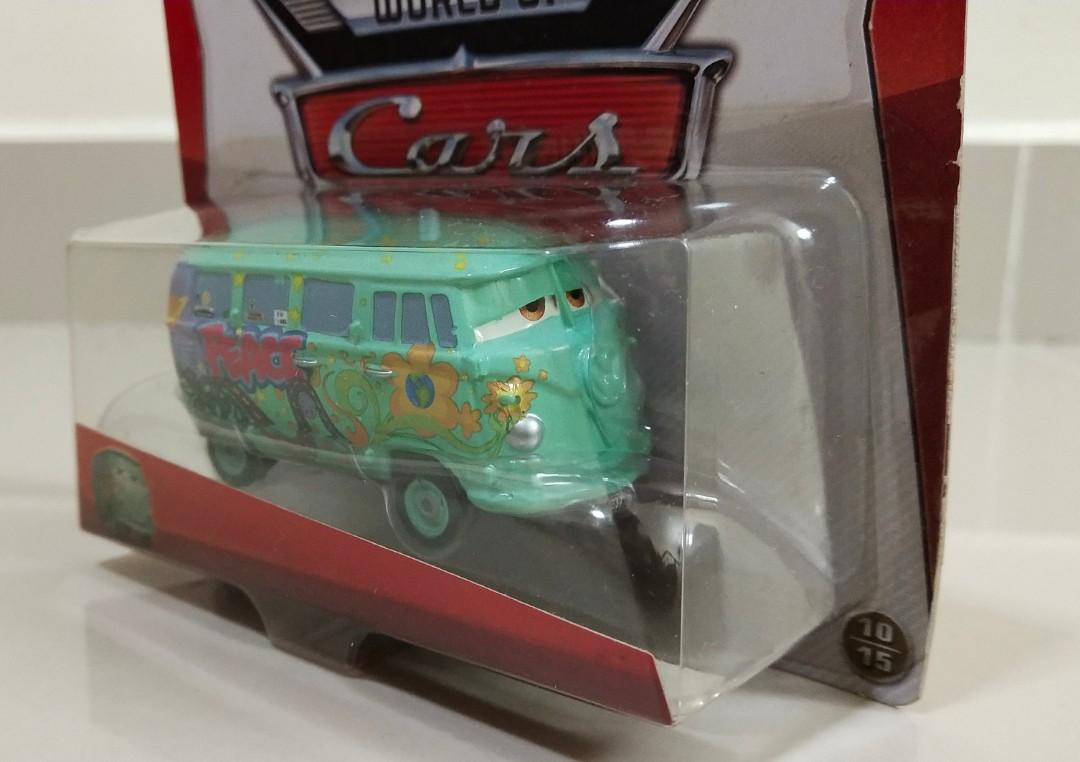 Disney Pixar CARS Fillmore VW 1960 Hippie Van, Toys & Games, Diecast ...