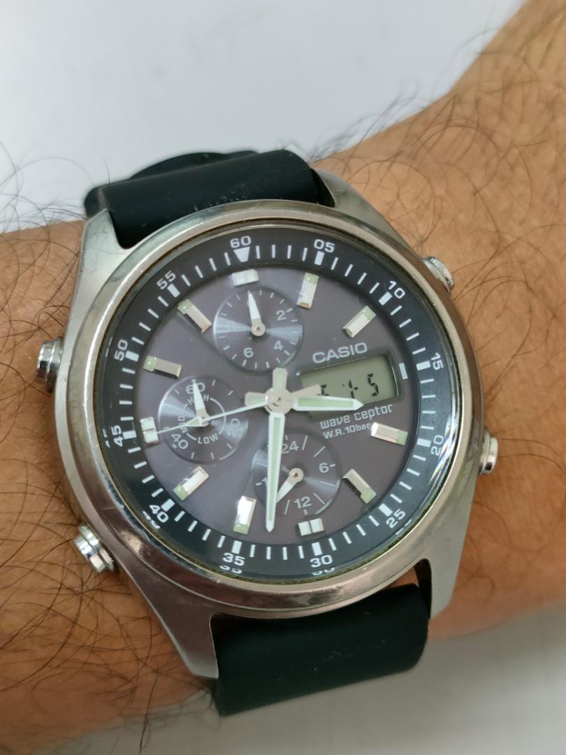 Casio Waveceptor WVQ-500TDJ, Men's Fashion, Watches & Accessories ...