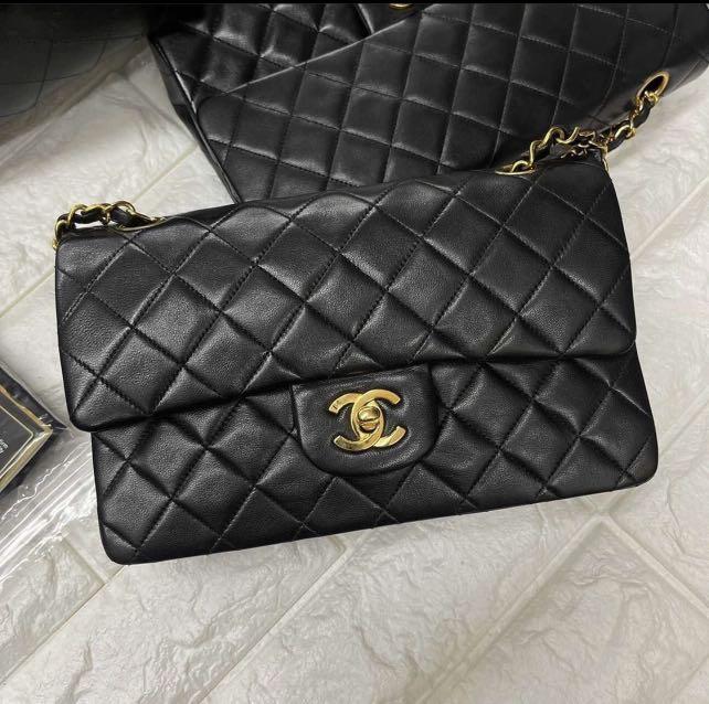 Chanel Vintage 23cm Small Classic Flap, Luxury, Bags & Wallets on Carousell