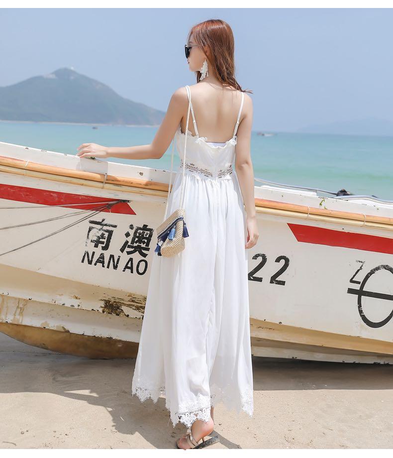 White lace hotsell chiffon dress